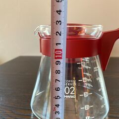 ハリオ　V60コーヒーサーバー ドリッパーセット1－4杯用　レッド　８００円の画像