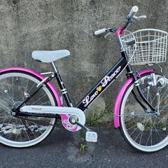 B299 子供自転車★アサヒ★ラブピース★22インチ★変速無し