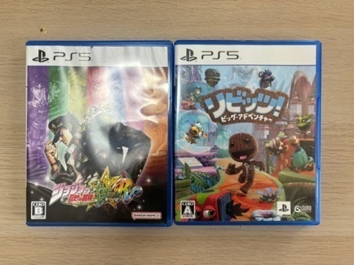 PS5 コントローラー2つとソフト2つ付き