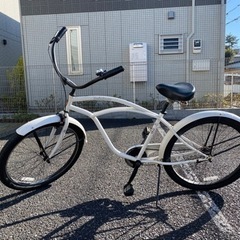 【引き渡し先決定】レインボー　ビーチクルーザー　サーフボードラッ...