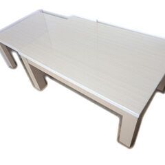 ★ 新札幌 シギヤマ家具 SIGIYAMA 伸長式 伸縮 光沢仕...