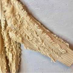 スタジオクリップ フリンジカーディガンの画像