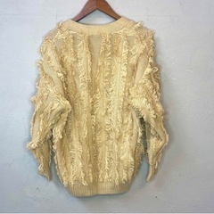 スタジオクリップ フリンジカーディガンの画像