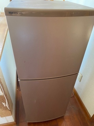 モリタ　冷蔵庫（140L・右開き)
