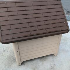 犬小屋　屋外で半年程度使用の画像