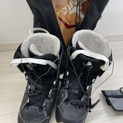 スノーボード　SALOMON  atomic ブーツ　ゴーグルセット　サロモン　アトミックの画像