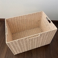 【取引中】ニトリ　収納ボックス　収納ケース　バスケット　3点セットの画像