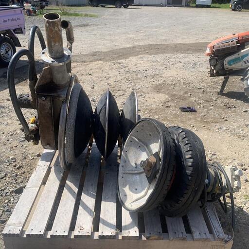 長崎発 岩崎電機工業 ローラー 船用 ヤングネット・ラインホーラ MT50E