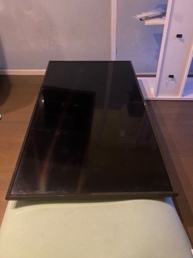 LG 55V型 液晶 テレビ 55UJ630A 4K HDR対応 外付け ➕スタンドテレビ台 UTS-700R-OW オフホワイト 中古品