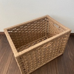 【取引中】ニトリ　収納ボックス　収納ケース　バスケット　3点セットの画像
