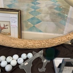 象の角も丁寧に彫刻の画像