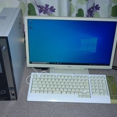 富士通のデスクトップPC　あげます　ジャンク