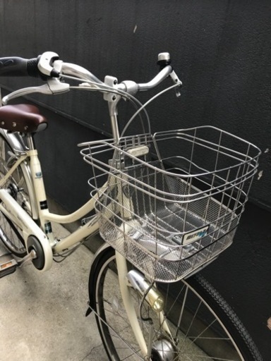 ミヤタ自転車 ママチャリ ハイエンド ベルトドライブ 3段変速　両立スタンド