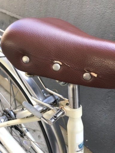 ミヤタ自転車 ママチャリ ハイエンド ベルトドライブ 3段変速　両立スタンド