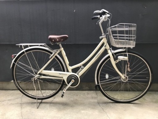 ミヤタ自転車 ママチャリ ハイエンド ベルトドライブ 3段変速　両立スタンド