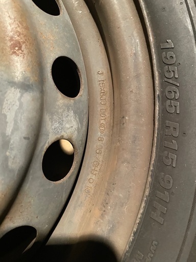 タイヤホイール 195/65R15