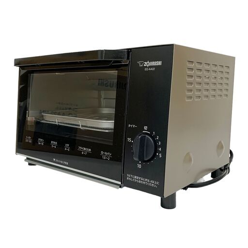 24C188_ジ3 【美品】ZOJIRUSHI 象印 オーブントースター EQ-AA22 2021年製 中古