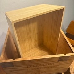 オシャレ　木箱　ワインボックス　の画像