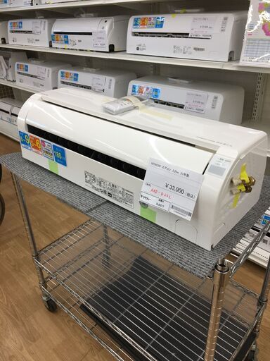 ★ジモティ割あり★ 日立　HITACHI エアコン  2.2kw 21年製 室内機分解洗浄 SJ5317
