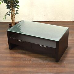 ≪yt1208ジ≫ karimoku/カリモク家具 ガラス天板セ...