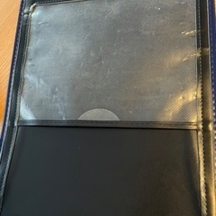 【取引中】ランドセル　　　黒に青ラインの画像