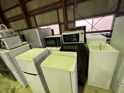◯冷蔵庫 電子レンジ バラ売り　まとめ売りも可能 現地にて確認OK 5000〜◯