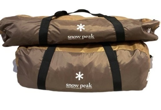 《受取者　確定》スノーピーク　エントリーttパック　ファミリーキャンプ　テント