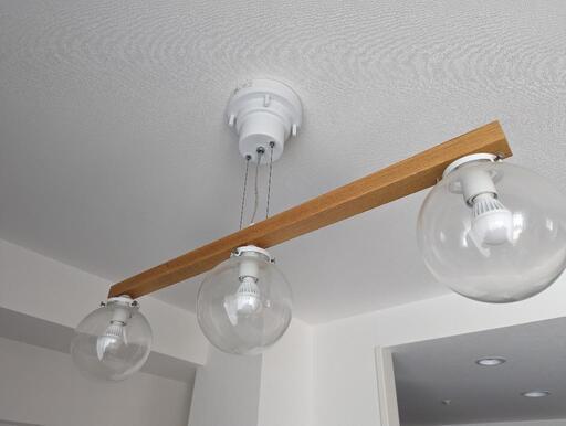 3連　ライト　家具 照明器具
