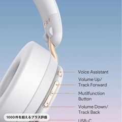 JMMO ワイヤレスヘッドホン Bluetooth 40mmドライバー 音声案内付き 20時間再生 非対応機器も有線接続可能 収納も簡単の画像