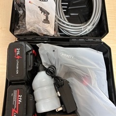 高圧洗浄機 吸水型 洗車 ベランダ掃除 屋外掃除の画像