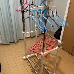 生活雑貨 洗濯用品 物干し竿、ロープ