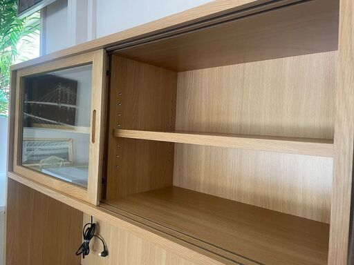 無印良品木製カップボード