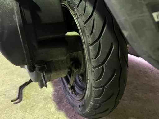 【売約済】実働 BT新品 バリ溝 スズキ CA45A レッツ4  4スト インジェクションバイク 原付 スクーター イエロー