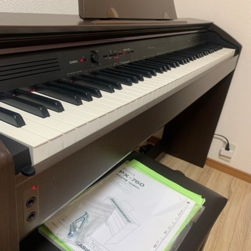 CASIO Privia PX-760BN カシオ プリヴィア 電子ピアノ 2014年製