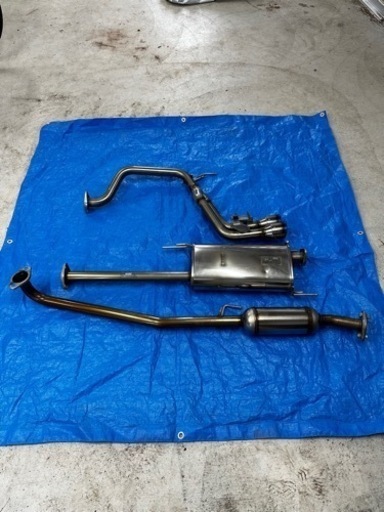 JG1 NONE HKS センター出しマフラー