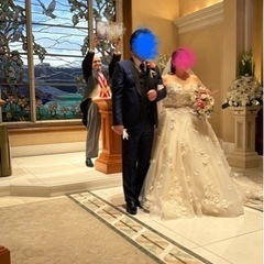 大きいサイズ　ウェディングドレス　の画像