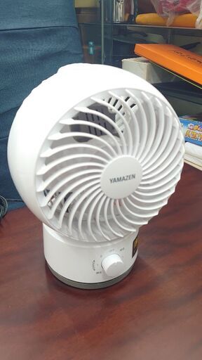 完売ありがとう❗[山善] サーキュレーター 14畳 (換気/空気循環) お手入れ簡単 静音 左右 首振り 上下角度調節 風量3段階調節 ホワイト YAS-FKW181(W)