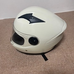 AXK バイクヘルメット 白の画像