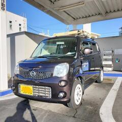 モコ内地車両　ホワイトデイトナホイール＋キャリア付　機関良好