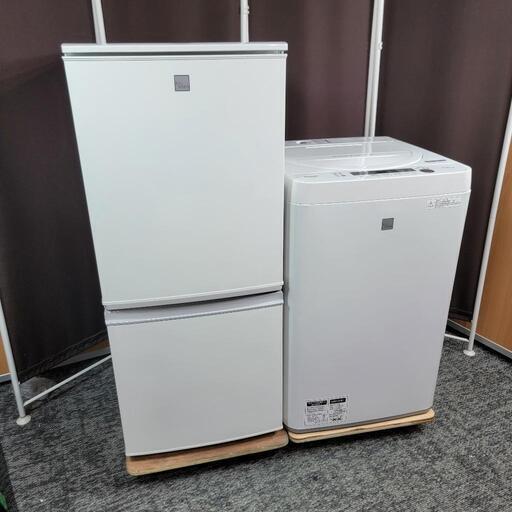 ‍♂️h060401売約済み‼️配送設置は無料‼️つけかえドア対応✨SHARP 家電セット