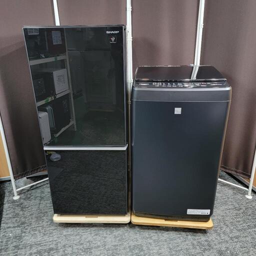 ‍♂️r売約済み‼️配送設置は無料‼️最新2020年製✨超絶おしゃれなガラストップ✨SHARP × Hisense 家電セット