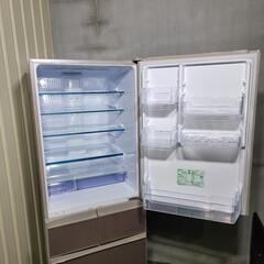 5820‼️配送設置は無料?‼️氷点下ストッカー✨三菱 455L 5ドア