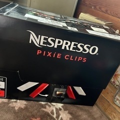 Nespresso Pixie Clips カプセルコーヒーメーカー　さらに値下げの画像