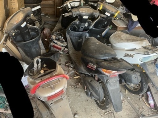 スクーター♯まとめ売り♯不動車♯ZXZ4♯原チャリ