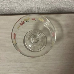 昭和レトロ　グラス　サンデーグラス　足付き　レトロポップ　ヴィンテージ　食器の画像