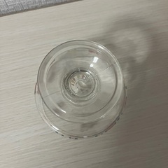 昭和レトロ　グラス　サンデーグラス　足付き　レトロポップ　ヴィンテージ　食器の画像