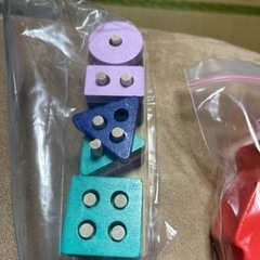 モンテッソーリ教育　積み木　知恵の画像