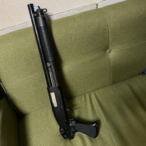 アピレックスコートとMGC モデルガン　M31 RS2 レミントン　ショットガン　西部警察　大門　ピストルグリップ