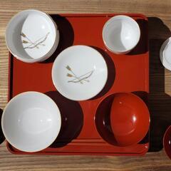 【値下げ】たち吉 めぐみ お食べ初め揃 かぶと(男の子用)の画像