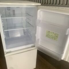 福岡市内配送設置無料シャープ SHARP SJ-D14B-W [冷蔵庫(137L